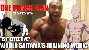 'Would One Punch Man Saitama\'s Fitness Training Actually Work?'