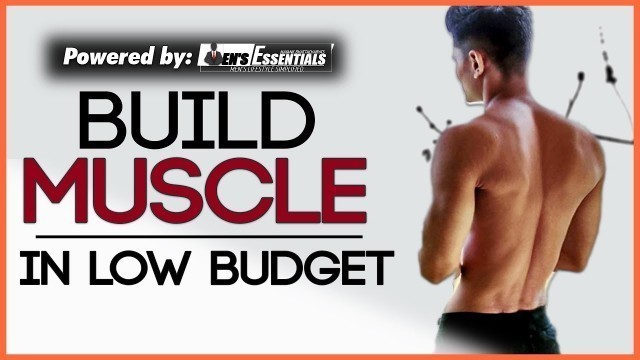 'LOW BUDGET Body Building Tips for INDIAN MEN | BUILD Muscle In a TIGHT BUDGET | Mayank Bhattacharya'