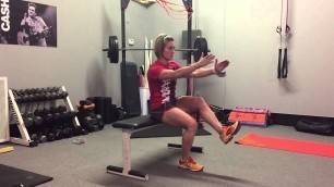 'Squat to Box - 1 Leg | Rippel Effect Fitness'