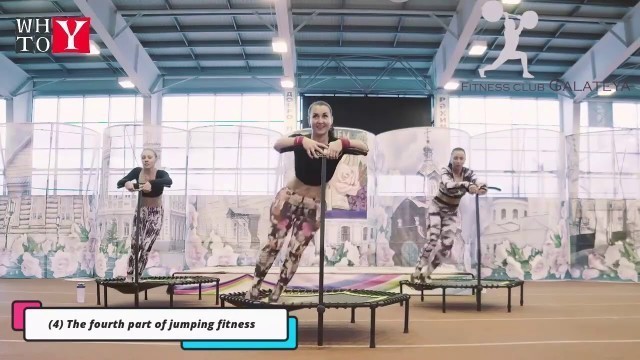 'WHYTOY jumping fitness  ترامپولین جامپینگ فیتنس'