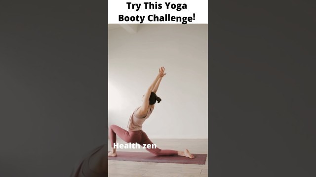 'Woman Practicing Yoga for health fitness and fit body at home'