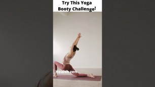 'Woman Practicing Yoga for health fitness and fit body at home'