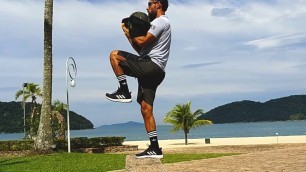 'Exercício para fortalecer as PERNAS | STEP UP SANDBAG | Treino Fitness Web'