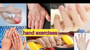 'Finger exercises for slim fingers|Exercise for hands|Finger exercises|Finger slimming exercises'