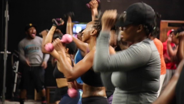 '2017 TierraGoesGreen weekend workout at Effect Fitness'