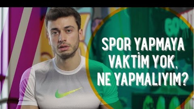 'Spor yapmaya vaktim yok, ne yapmalıyım? | Fitness Hakkında Merak Edilenler | Mağara Adamı'