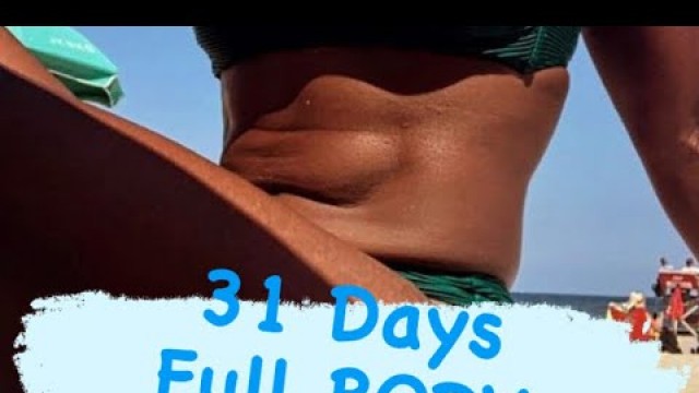 'Follow Along 31 Days Full BODY Transformation Challenge | Woman Fitness | Men calisthenics ￼'