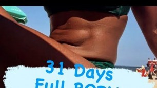 'Follow Along 31 Days Full BODY Transformation Challenge | Woman Fitness | Men calisthenics ￼'