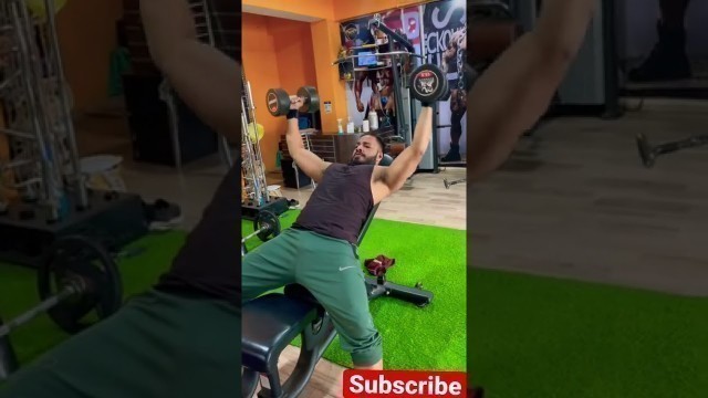 'Upper chest ex-2 #shorts #youtube #viral #fitness #workout #youtuber #ytshorts #india #trending #gym'