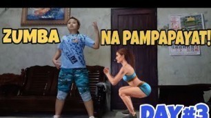 'ZUMBA NA PAMPAPAYAT DAY3| #zumba #fitness #workoutmotivation #QUEENMAGNUSTV'