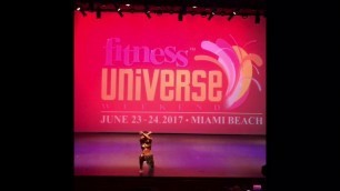 'Fitness Universe Champion -2017- Miami / Anca Bucur / Pro division'