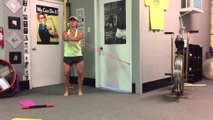 'Band Anti-Rotation Hold with Sidestep | Rippel Effect Fitness'