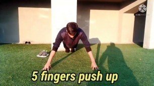 'fingers push ups ISO Fitness'