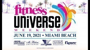 'Fitness Universe Weekend 2021 Promo'