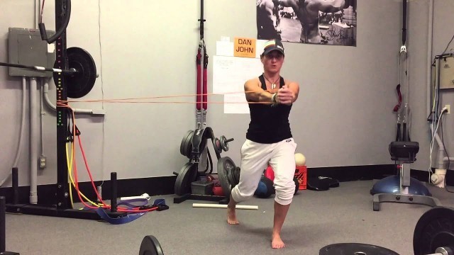 'Band Split Squat Anti-Rotation 1 | Rippel Effect Fitness'