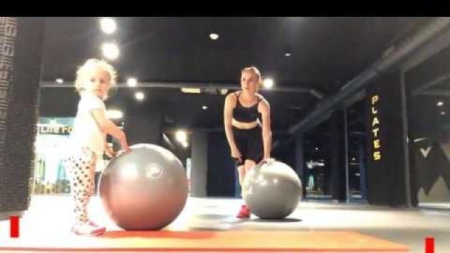 'Pilates Fitball | Workout | Pilates Topu ile | Pilates Hareketleri | 7 BÖLÜM #7 GÜN OLYA  AKTAŞ'