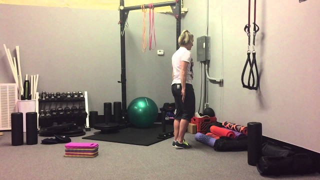 'Single-Leg Hinge to Wall | Rippel Effect Fitness'