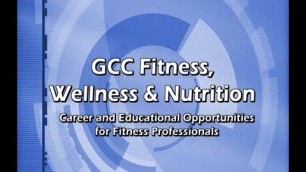 'GCC Career and Educational Oppprtunities for Fitness Professionals'