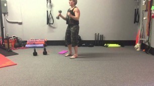 'DB Curl to Press - Parallel Stance 2-Arm | Rippel Effect Fitness'