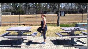 'Fitness Rebooted: Step Up, Knee Raise (with/without lunge)'