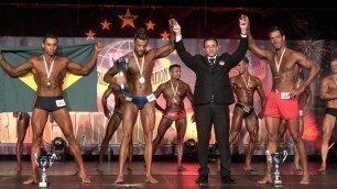'Results - 2nd Round Comparisons – Men Sports Model Tall - WFF World Championship 2016'