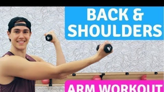 'Sexy BACK Arms and Shoulders Barre WORKOUT'
